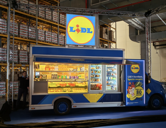 Október 17-én indul a Lidl első mozgóboltja Magyarországon