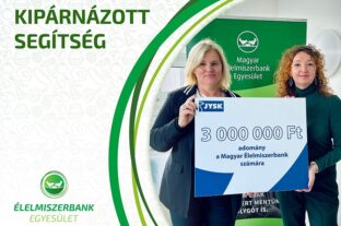The joint donation of JYSK and the Hungarian Food Bank Association provided assistance to thousands of people in need