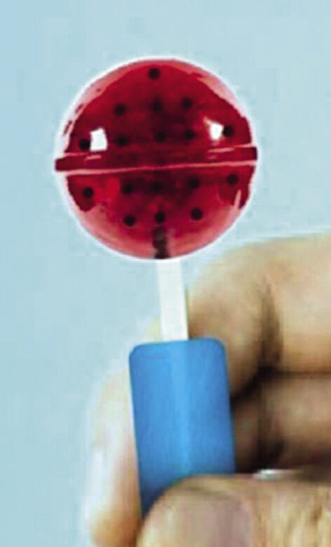 Lollipops instead of needles