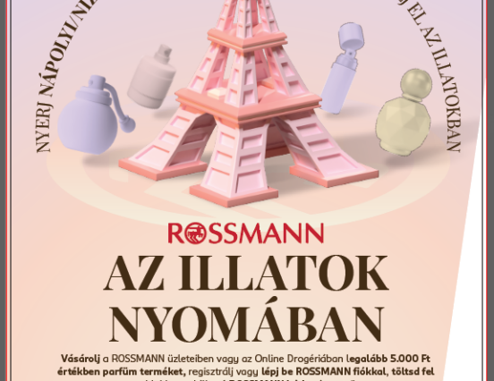 Kedvezményekkel, nyereményutakkal és online illatteszttel indul az ősz legillatosabb kampánya a Rossmannban