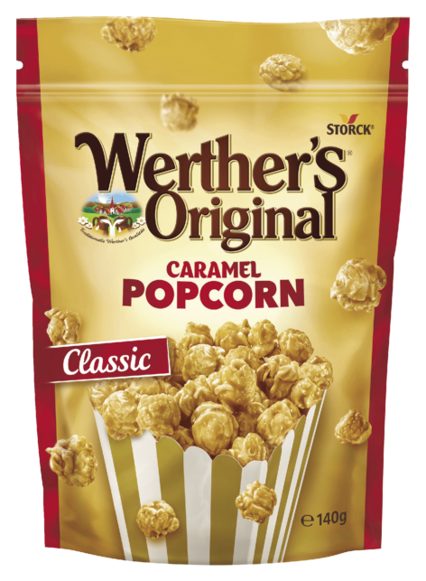 Werther’s Original Caramel Popcorn and Werther’s Original Salted Caramel Popcorn