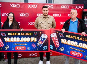 Rekordsikerrel zárult a XIXO nyári nyereményjátéka – kétszer 10 millió forint talált gazdára