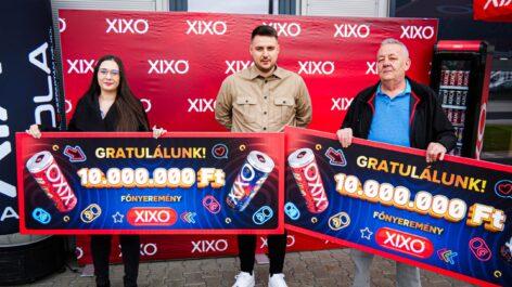 Rekordsikerrel zárult a XIXO nyári nyereményjátéka – kétszer 10 millió forint talált gazdára