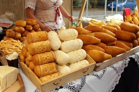 Local treasures: producers welcomed visitors at their booths