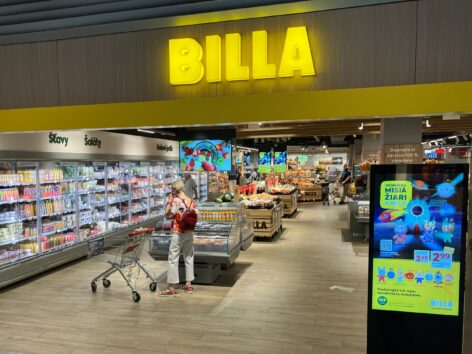 Egyedi városi kényelmi formátumot tesztel a Billa Szlovákiában