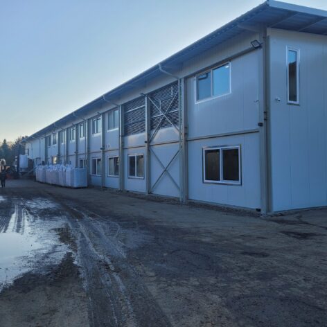 The largest Hungarian chestnut processor burned to the ground in March, but is now producing again