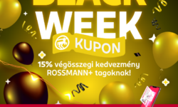Black Week at Rossmann: 15% discount for Rossmann+ members