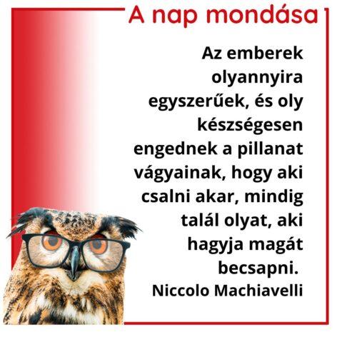 A nap mondása