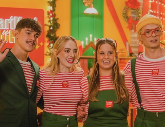 McDonald’s celebrates Christmas with friends with a Generation Z TikTok sitcom