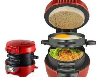 Hamburgersütő apró konyhákba – A nap videója