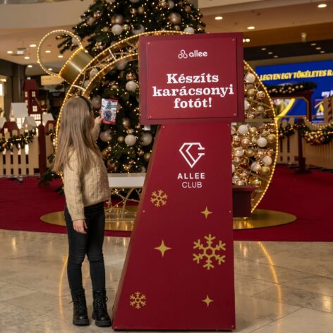 Karácsonyi Expressz és Díszműhely az Allee-ban