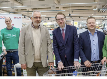 Food donations equal to the weight of a railway locomotive from Tesco customers in the most successful fundraiser in the country’s history