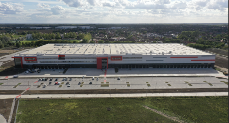 Újabb jelentős logisztikai fejlesztést zárt le a Panattoni Üllőn