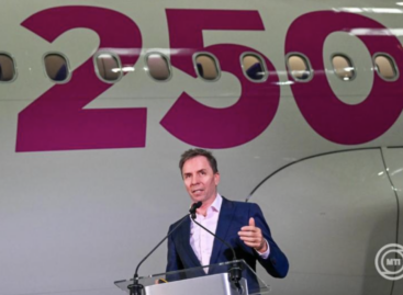 Wizz Air takes delivery of its 250th aircraft