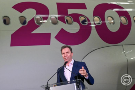 Átvette 250. repülőgépét a Wizz Air