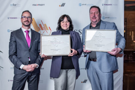 WING has won multiple victories with TRIBE Budapest Airport Hotel in the Klasszis TopDesign competition
