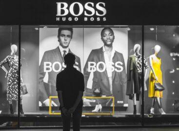 A Hugo Boss negyedéves bevétele csökkent