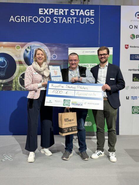 Hungarian innovation at the forefront of the world: Agrosentinels wins award at Agritechnica exhibition in Hanover