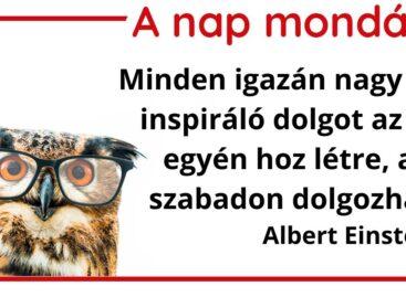 (HU) A nap mondása