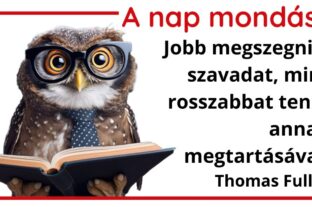 (HU) A nap mondása