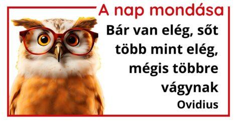 (HU) A nap mondása