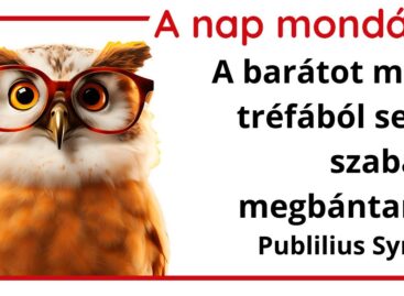 A nap mondása