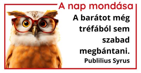 (HU) A nap mondása