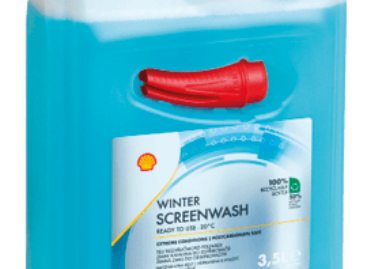 Tiszta kilátás télen is – megérkezett a Shell új, 3,5 literes prémium szélvédőmosója