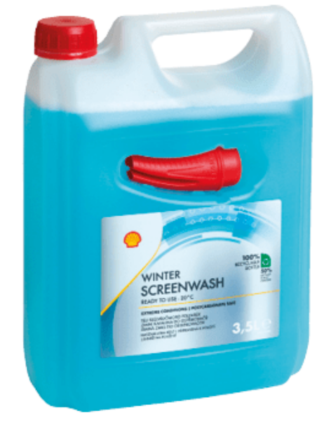 Tiszta kilátás télen is – megérkezett a Shell új, 3,5 literes prémium szélvédőmosója