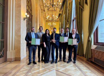 The development of Liget Center received another prestigious professional award.