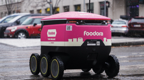 Prágában már valóság, Budapest következik? – robotkiszállítást tesztelt a foodora