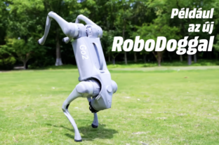 A robot dog moved to Westend