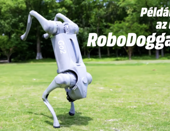 Pacsi a jövővel: robotkutya költözött a Westendbe