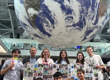 UNICEF Hungary’s Young Ambassador participated in the COP30 climate summit