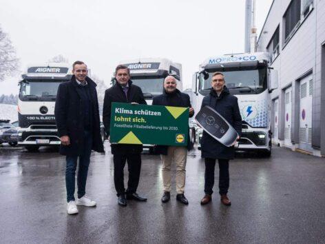 Lidl Austria Expands Electric Supply Fleet