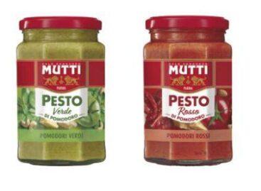 Mutti pesto (Mutti Red pesto, Mutti Green pesto)