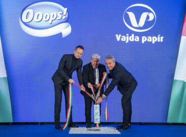 Vajda-Papír Group launches large-scale investment in Dunaföldvár