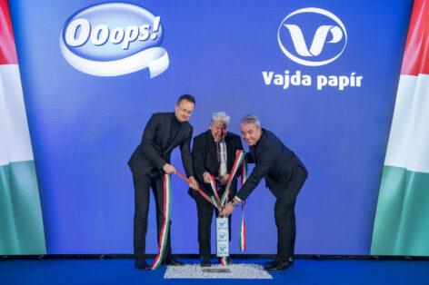 Nagyszabású beruházást indít a Vajda-Papír Csoport Dunaföldváron