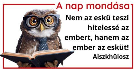 A nap mondása