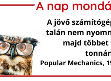 (HU) A nap mondása