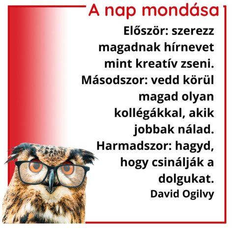 A nap mondása