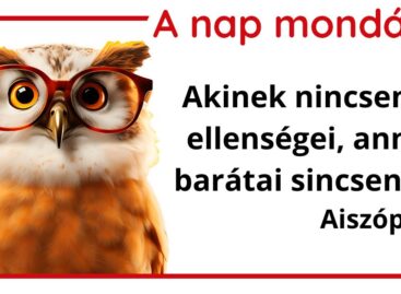 (HU) A nap mondása