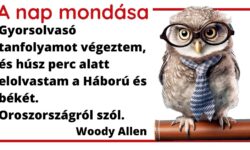 A nap mondása