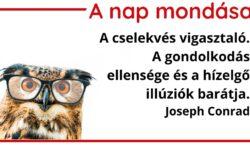 (HU) A nap mondása