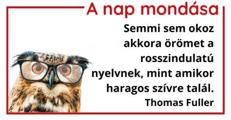 (HU) A nap mondása