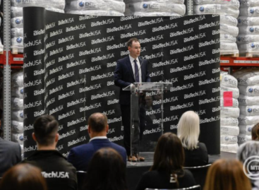 Száz új munkahelyet hozott létre BioTech USA beruházási programja