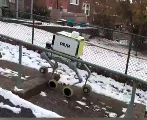 (HU) Házhozszállító robot – A nap videója