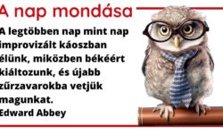 (HU) A nap mondása