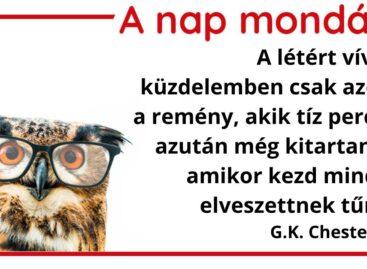 (HU) A nap mondása