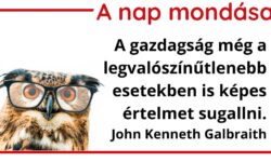 (HU) A nap mondása